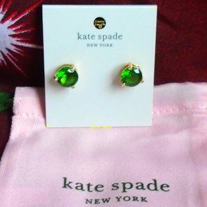 ♠️ Kate Spade ♠️️ "Rise and Shine" Green Studs